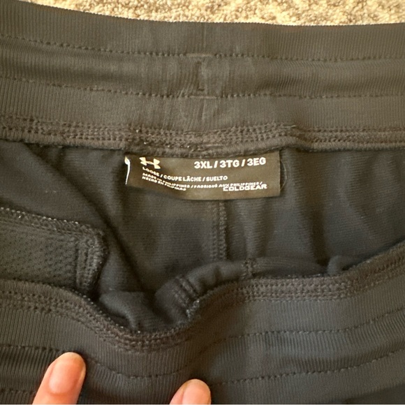 3XL Under Armour Cold Gear Loose Sweat Pant, Black - Picture 3 of 4